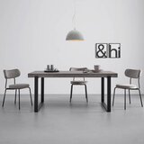 Bessagi Home jedilna miza mila, hrast | Shoptok.si
