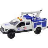  Service Truck with Crane Lights Sounds White 1:12 | shoptok.hr