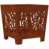  Kamin Smeđa 40 x 40 x 40 cm Otporni čelik | shoptok.hr