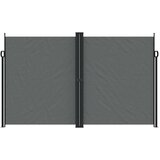 vidaXL Zložljiva stranska tenda antracitna 200x600 cm | Shoptok.si