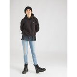 Calvin Klein Jeans Sweater majica crna / bijela | shoptok.hr