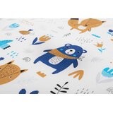 Sensillo Navlaka za dječji krevetić 120x60cm medo i prijatelji | shoptok.hr