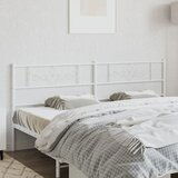 Maison Chic kovinsko posteljno vzglavje - vzglavna omarica - nočna omarica belo 180 cm, (21704628) | Shoptok.si