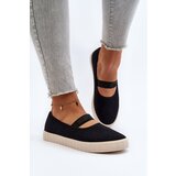 Big Star Women's Slip-on Sneakers LL274200 Black Cene