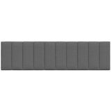 vidaXL Vzglavna stranica temno siva 180 cm blago | Shoptok.si