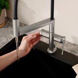 Hansgrohe 72861800 Talis Select M54 PowderSpray vrtljiva kuhinjska armatura | Shoptok.si