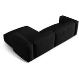 Micadoni Črna kotna sedežna garnitura (desni kot) Martina – Home | Shoptok.si