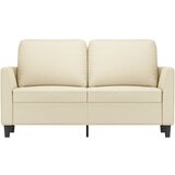  Dvosjed od tkanine krem 120 cm od umjetne kože | shoptok.hr