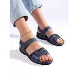Shelvt Comfortable Blue Sandals for Women | Shoptok.si