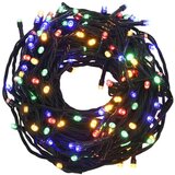 vidaXL Lučke na vrvici 400 LED lučk barvne 40 m 8 svetlobnih učinkov | Shoptok.si