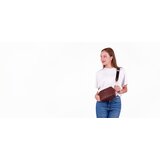 Vuch Crossbody torba Nelly Wine, 16 x 22 cm Slike
