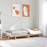 vidaXL Okvir kreveta bez madraca 90 x 200 cm od masivne borovine Cijene