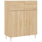  Visoka komoda hrasta sonome 69,5x34x180cm od konstruiranog drva | shoptok.hr