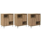  Stranske omare 3 pcs artisan hrast 180 x 35 x 70 cm | Shoptok.si