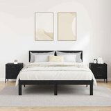  Noćni ormar s ladicama 2 pcs Crni hrast 40 x 35 x 47.5 cm | shoptok.hr