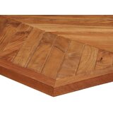  Blagovaonski stol 160 x 80 x 75 cm od masivno drvo bagrema | shoptok.hr