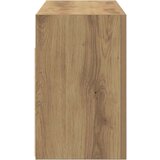 vidaXL Kopalniška stenska omarica artisan hrast 60x25x40 cm inž. les | Shoptok.si
