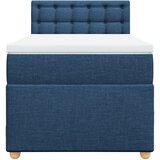  Krevet s oprugama i madracem plavi 80x200 cm od tkanine | shoptok.hr