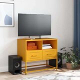 vidaXL TV ormarić boja senfa 68x39x60,5 cm čelični | shoptok.hr