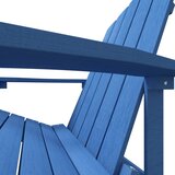  Vrtna stolica Adirondack HDPE plava boja vode | shoptok.hr