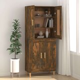  Komoda dimljeni hrast 69,5x34x90 cm konstruiran les, (20654519) | Shoptok.si