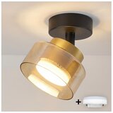 Brilagi LED RGB prigušiva spot svetlo AURA LUX 1xGX53/14W/230V Wi-Fi Tuya crna/zlatna Cene