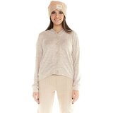 Leone 1947 Telovniki & Jope Woman Hoody Full Button Chic Boxing Bež | Shoptok.si