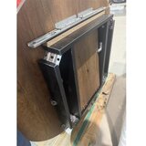 Hanah home Trpezarijski sto Oliver Walnut Black OUTLET Slike