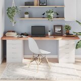 vidaXL Mizna plošča svetlo rjava 220x50x6 cm obdelana trdna hrastovina | Shoptok.si