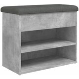  The Living Store Klop za čevlje betonsko siva 62x32x50 cm inženirski les - Klop Za Čevlje, (21448416) | Shoptok.si