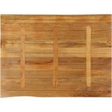 Stolna ploča 110x80x3,8cm od masivnog drva manga sa živim rubom | shoptok.hr
