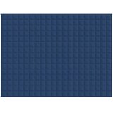  Teška deka plava 152x203 cm 7 kg od tkanine | shoptok.hr