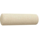 vidaXL 3-dijelni set sofa s ukrasnim jastucima krem od tkanine | shoptok.hr