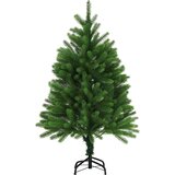  Božićno drvce s 150 LED svjetlima s stalakom Zelena 120 cm PE | shoptok.hr