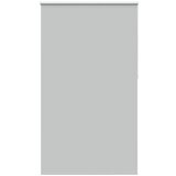 vidaXL Rolo zavjesa Blackout svijetlo siva 135x230 cm Širina tkanine u