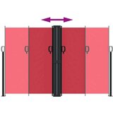  Uvlačiva bočna tenda 160 x 1000 cm crvena | shoptok.hr