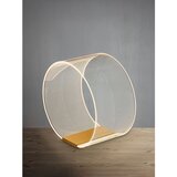 Nova Luce LED stolna lampa aluminijska s mogućnosti zatamnjivanja u zlatnoj boji sa sjenilom od akrilnog stakla (visina 28 cm) Valentin – | shoptok.hr