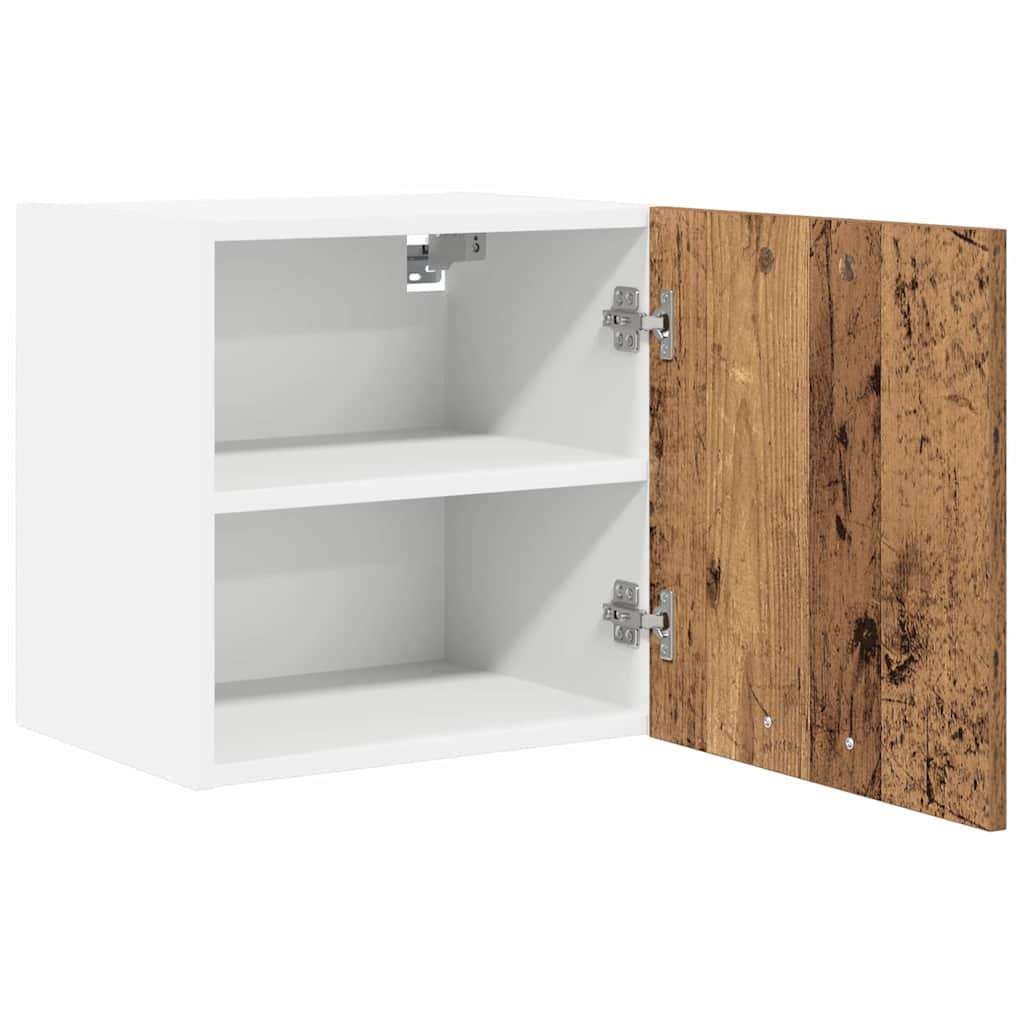  Viseći ormarić Riga 2 pcs Beton siva i bijela 40 x 31 x 40 cm | shoptok.hr