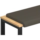  Jastučić za klupu Umjetna koža Siva Dubina 35 cm | shoptok.hr