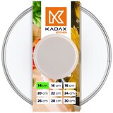 KADAX stekleni pokrov 14 cm univerzalni toplotno odporen pokrov za lonce in ponev, (5000355961) | Shoptok.si