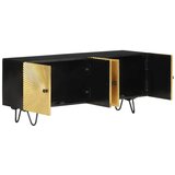 TV ormarić 110 x 30 x 45 cm od masivnog drva manga | shoptok.hr