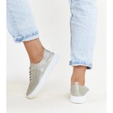 Gemre Golden eco leather sneakers Whitley | Shoptok.si