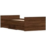  Kreveta s uzglavljem i podnožjem boja hrasta 90 x 200 cm | shoptok.hr