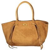 Guess Jeans Allegra ženska torba za rame 53x30x12 cm konjak Slike