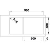 Blanco sudoper LEMIS 6 S-IF INOX 18/10, s dalj. upr. | shoptok.hr