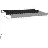 Tenda na ručno uvlačenje 450 x 350 cm antracit | shoptok.hr