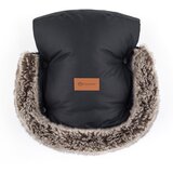 Petite&Mars Furry Forever Black rokav za voziček 1 par | Shoptok.si