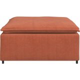  Modularni kauč s podnožjem, crveno-narančasti 100x100x48 cm | shoptok.hr