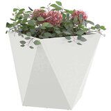  Sadilica 2 pcs Bijelo 40 x 40 x 40 cm Čelik | shoptok.hr