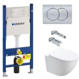 Geberit Geberit Duofix Delta Basic set 3u1 + Perla WC Šolja sa WC daskom | ePonuda.com